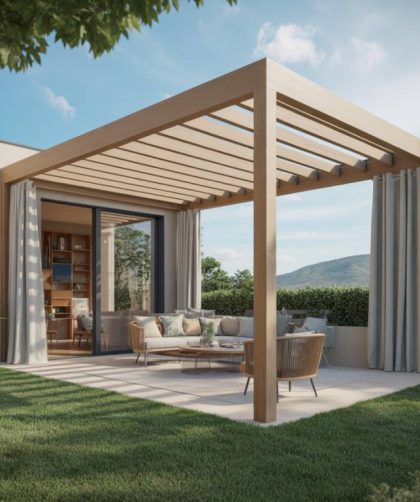 Pergola bioclimatique : entre confort extérieur et économies d’énergie