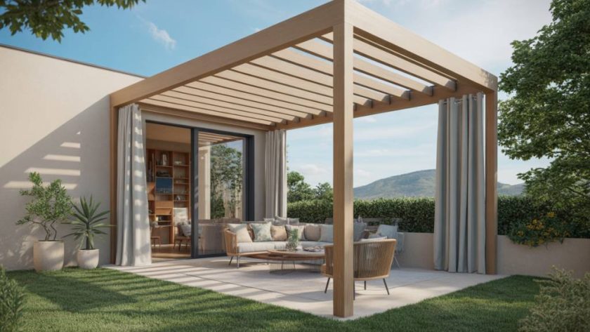Pergola bioclimatique : entre confort extérieur et économies d’énergie