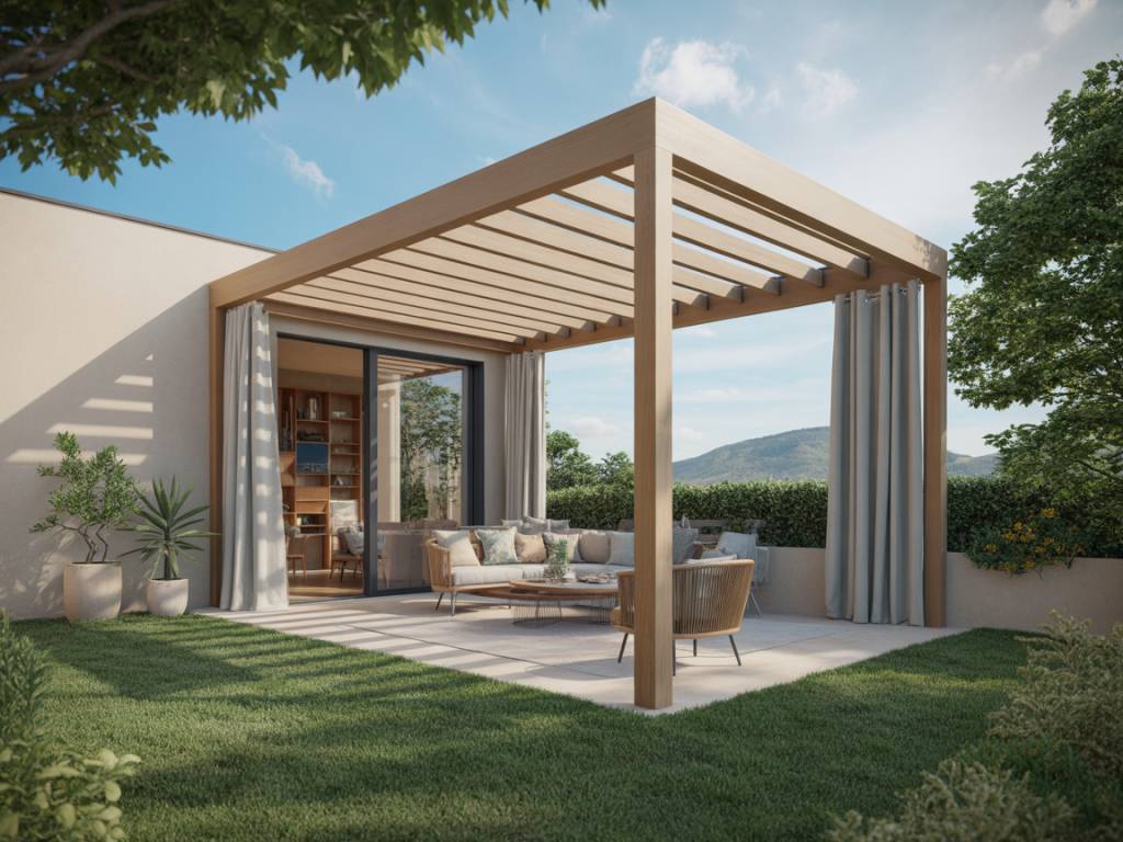 Pergola bioclimatique : entre confort extérieur et économies d’énergie