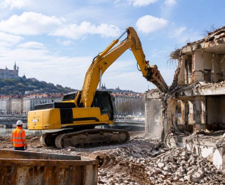 Démolition à lyon : les étapes clés d’un chantier réussi